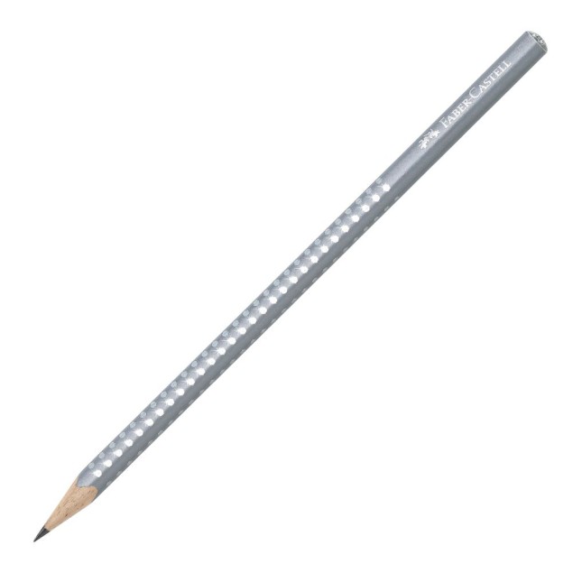 Μολύβι Faber Castell Sparkle II Grip Γκρι Μολύβια