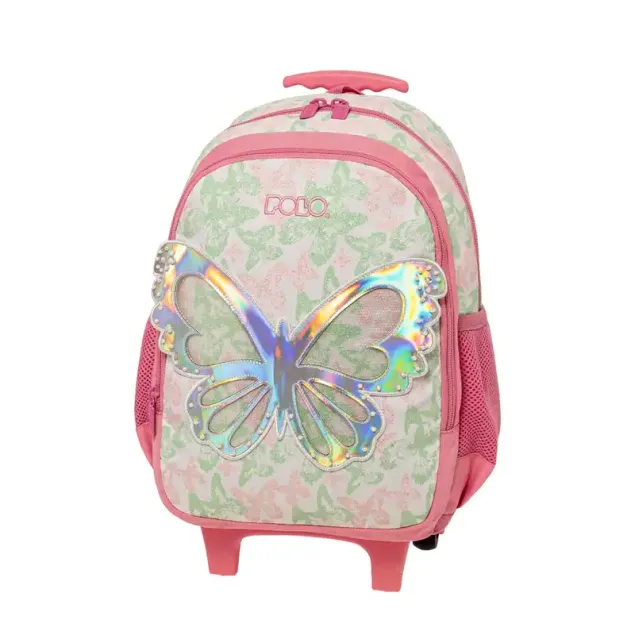Polo Σακιδιο Trolley Junior Bibi Buttefly Σακίδια Νηπιαγωγείου
